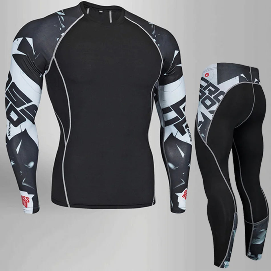 Skiing/Snowboarding Compression set Shirt/Pants