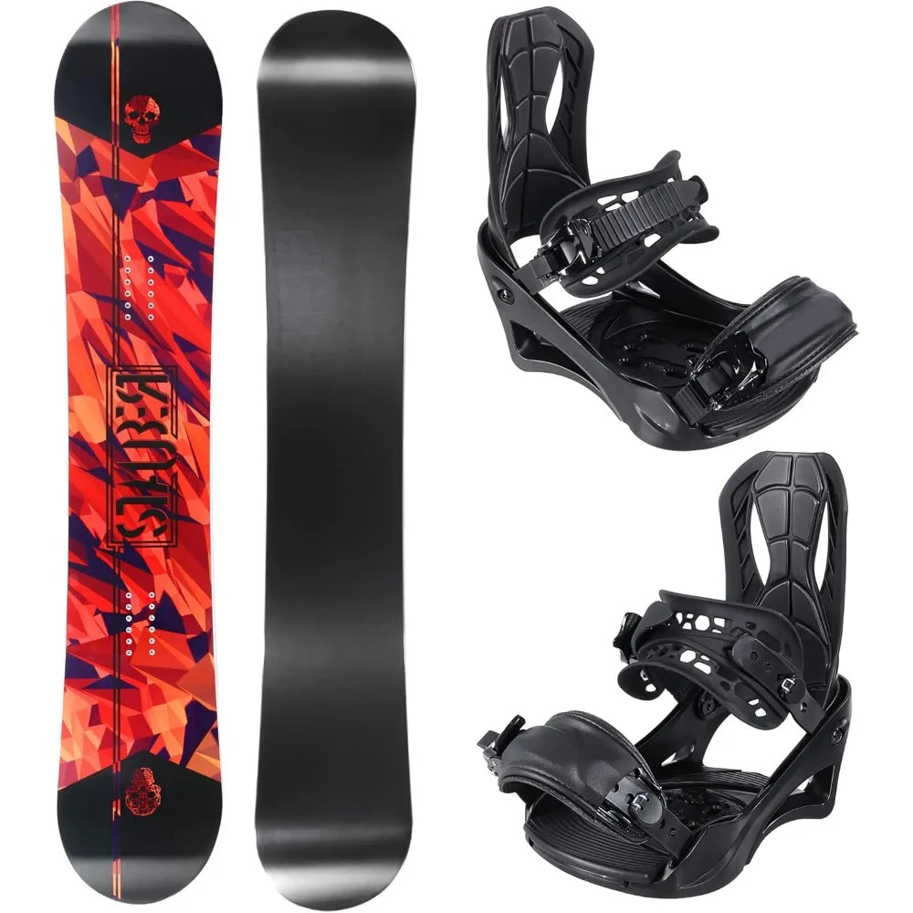 Summit Snowboard & Binding Package Twin Directional